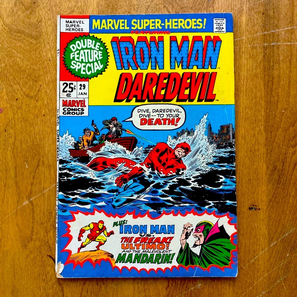 1971 IronMan & DareDevil Comic